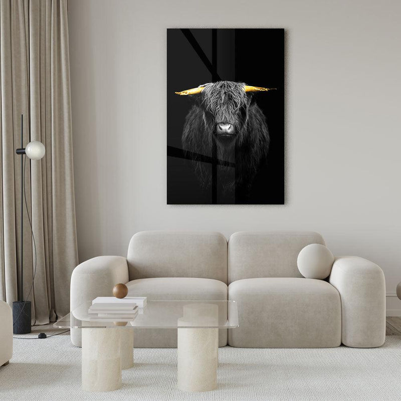 Gold Ox Horns - Walljar