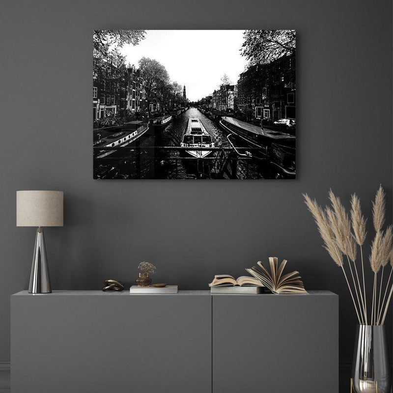Canal of Amsterdam - Walljar