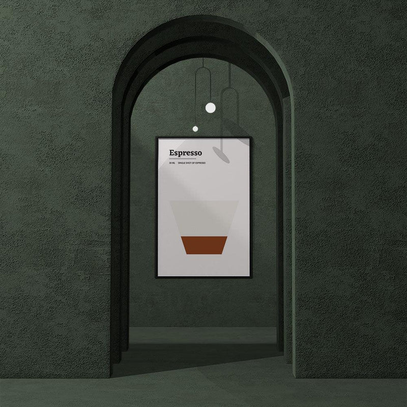 Koffie poster
