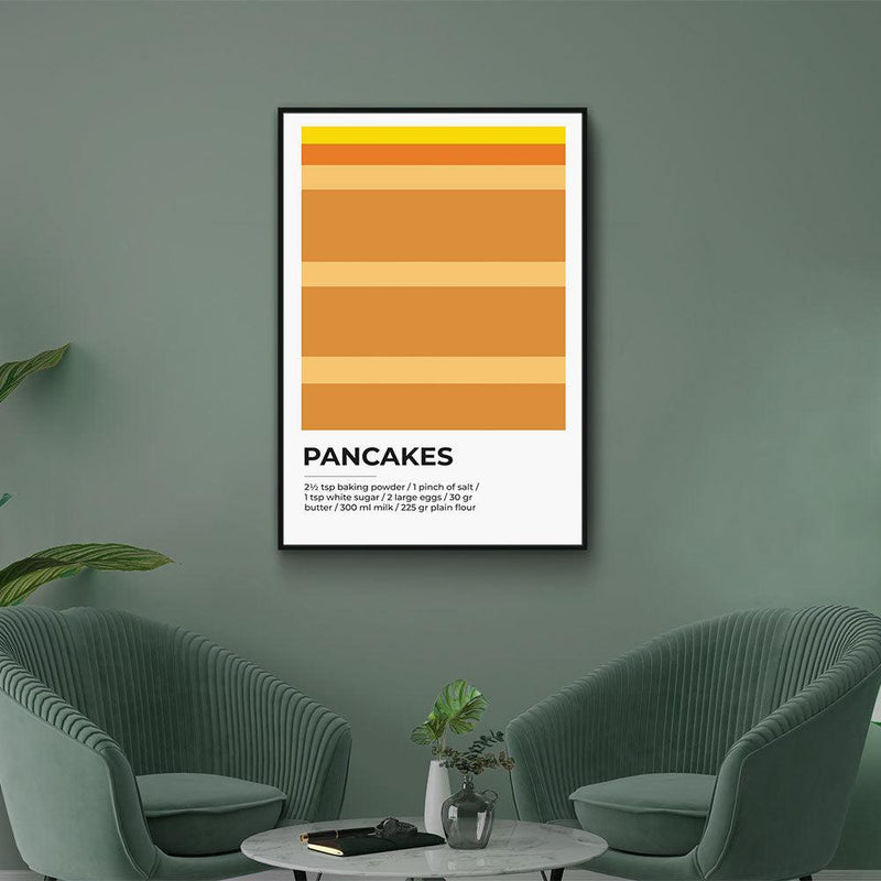 Pancakes Abstract - Walljar