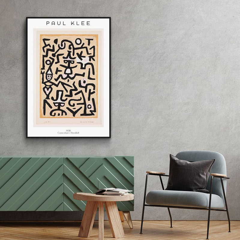 Paul Klee poster ingelijst 