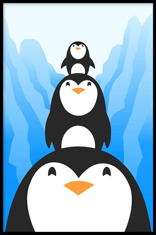 kinder poster penguins