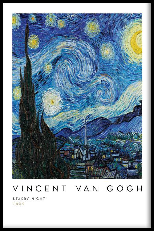 Van Gogh Starry Night - Paint By Number – Masterpiece By Numbers