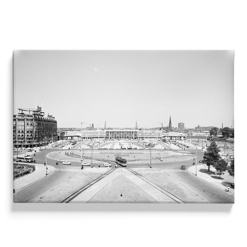 Rotterdam Central Station '57 Without White Border