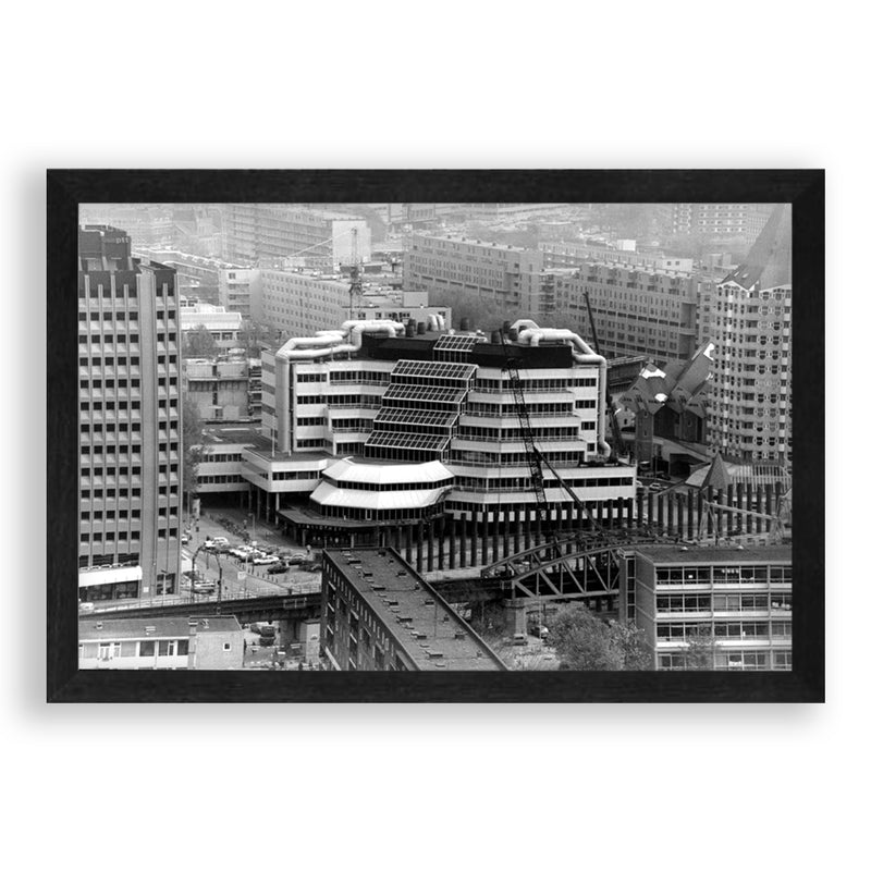 De Centrale Bibliotheek Rotterdam Zonder Witrand Poster I Walljar I