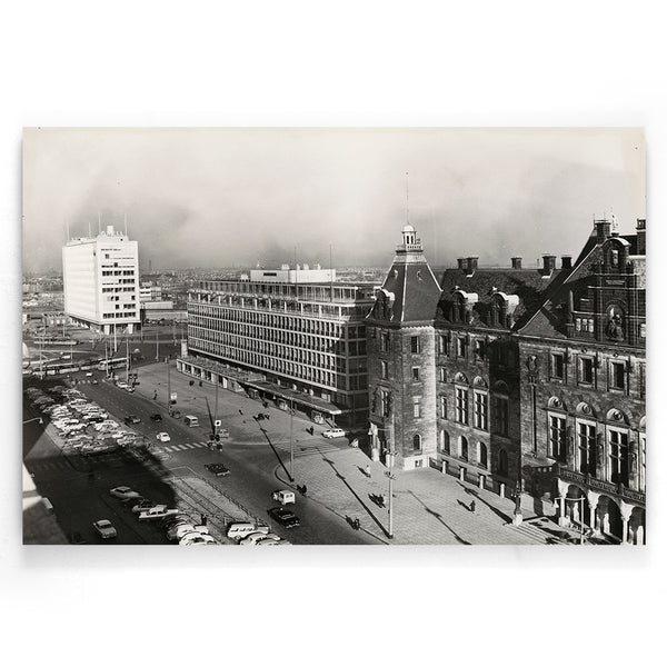 De Coolsingel 1961 Zonder Witrand I Poster I Vintage foto's Rotterdam I Walljar I