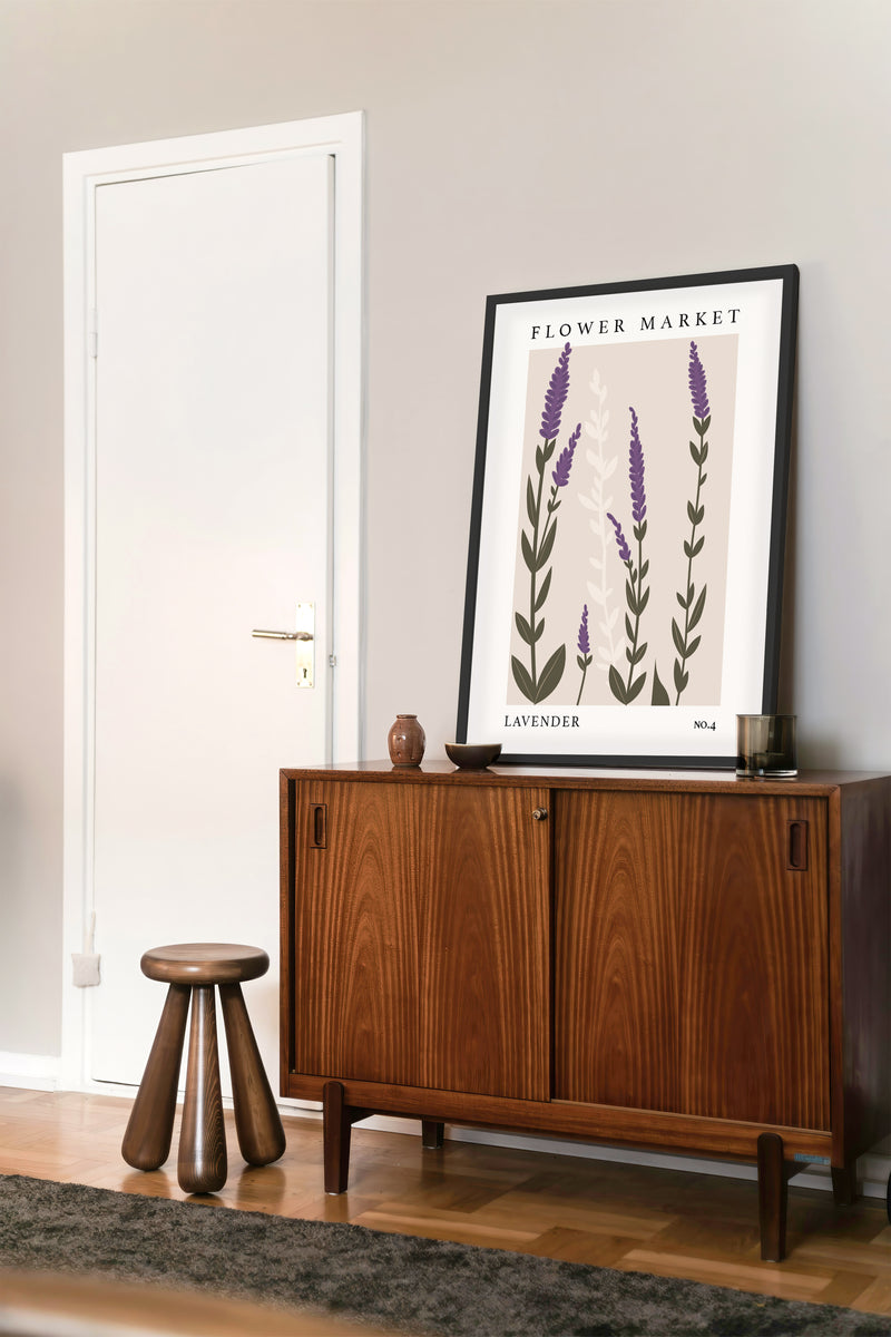 Flower Market Lavender NO.4 | Mockup Poster
