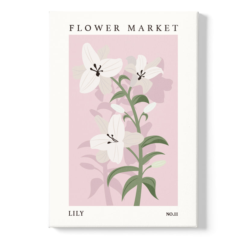 Flower Market Lily NO.11 | Canvas 