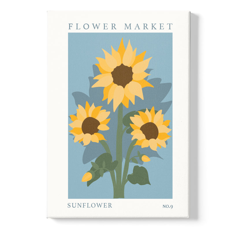 Flower Market Sunflower NO.9 | Canvas