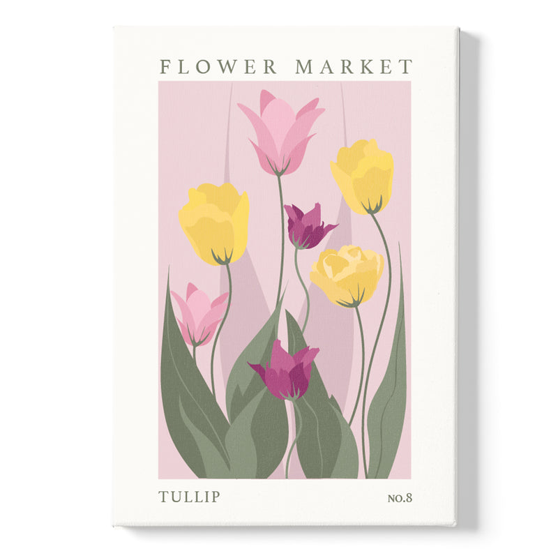 Flower Market Tullip NO.8 | Canvas
