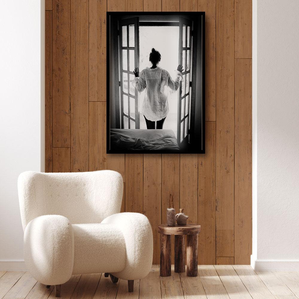 Window Lady Lady at the Window poster bestellen | Walljar.com