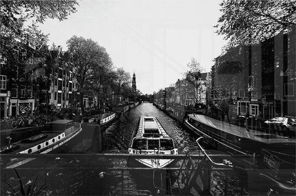 Canal of Amsterdam - Walljar
