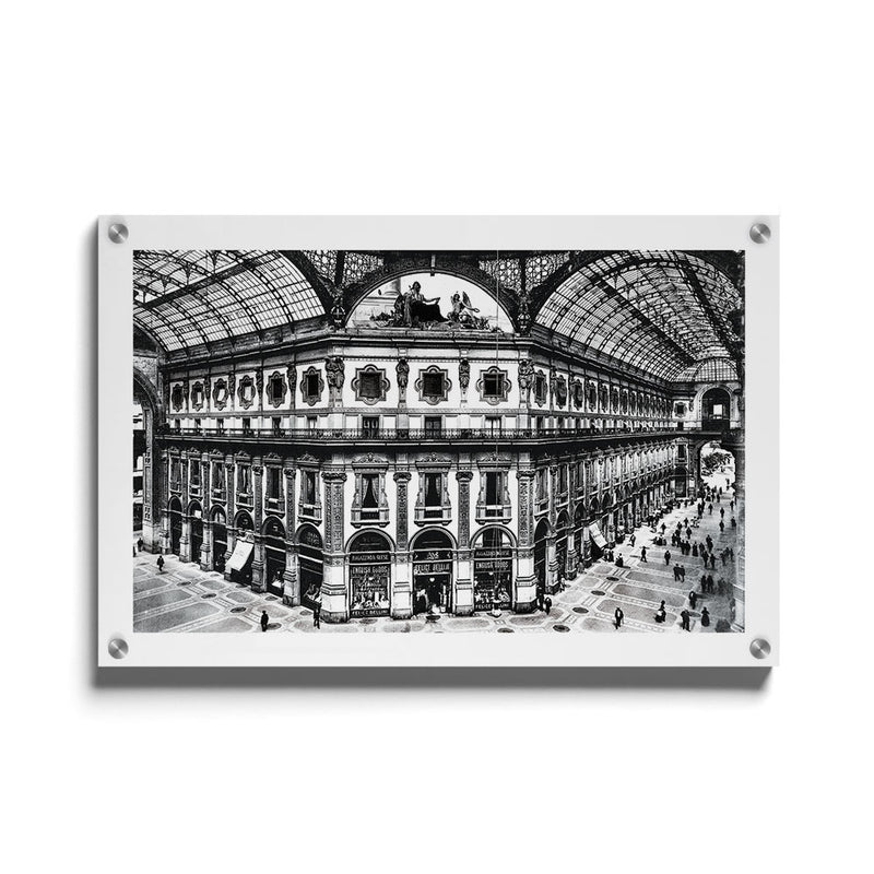 Bella Milano Galleria Vittorio Emanuele l plexiglas - Walljar