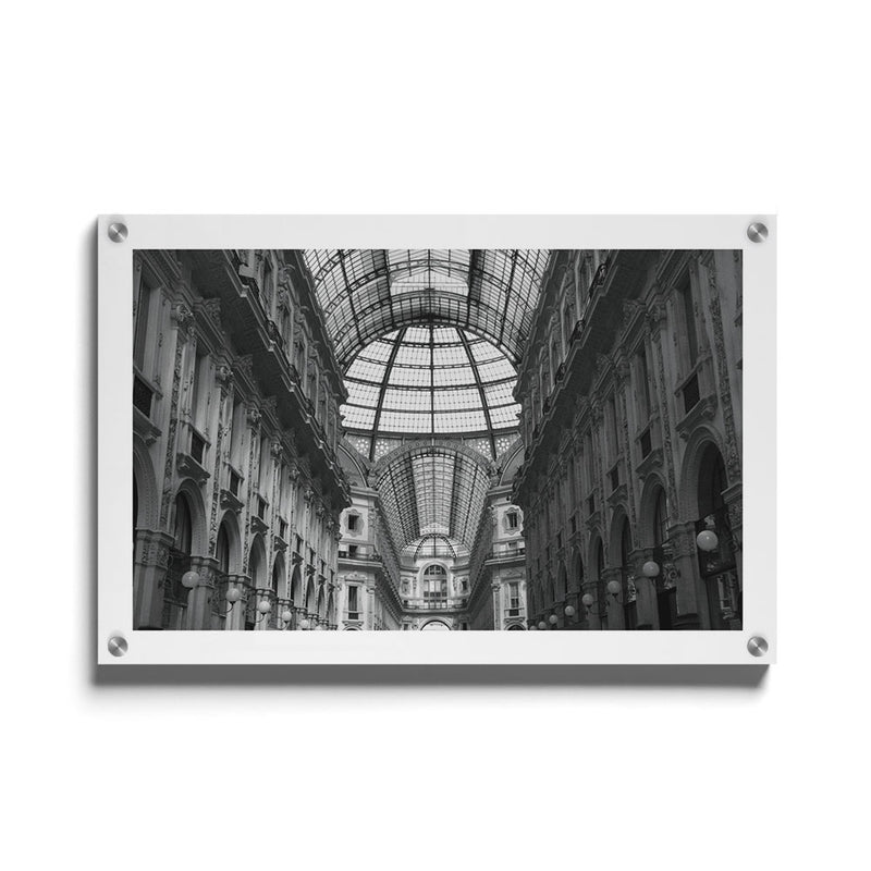 Bella Milano Galleria Vittorio Emanuele ll plexiglas - Walljar