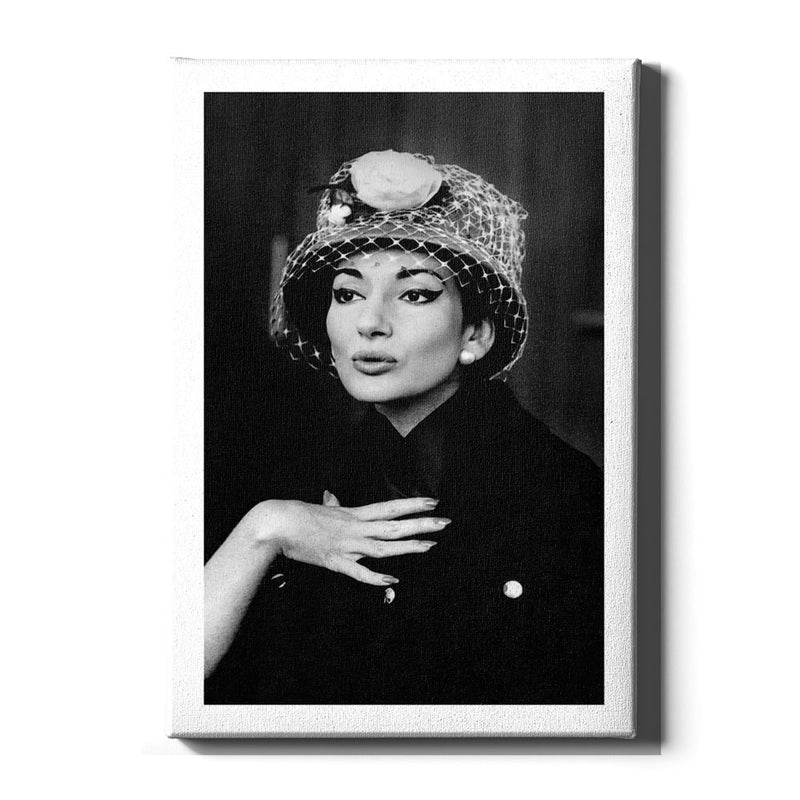Bella Milano Maria Callas lll canvas - Walljar