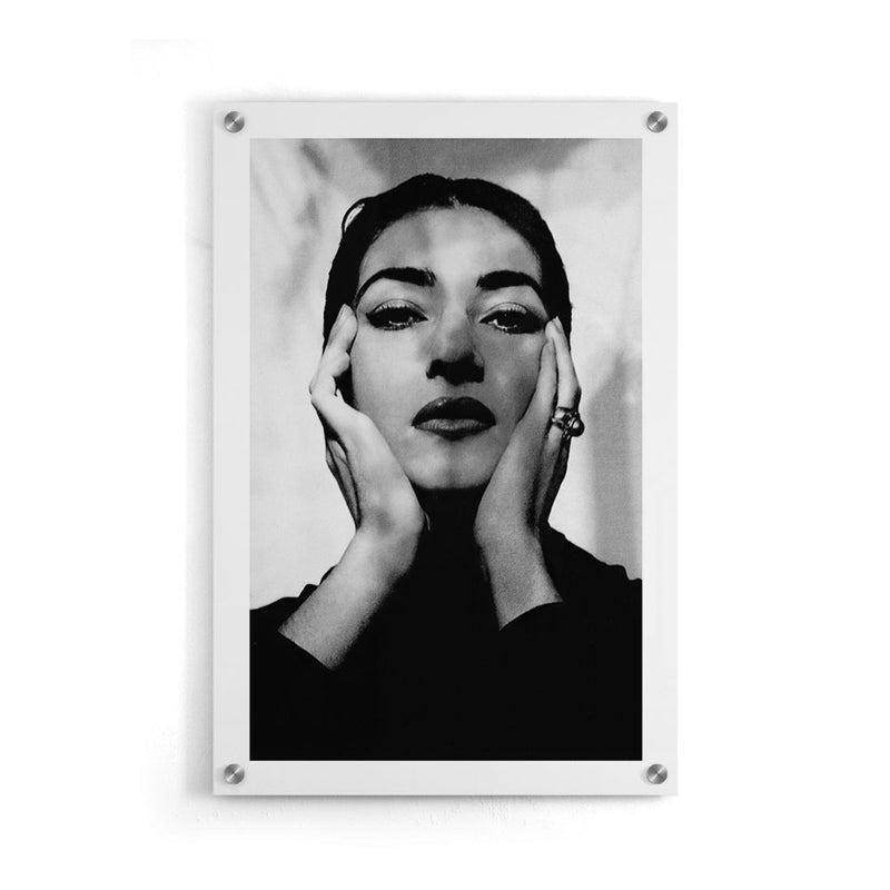 Bella Milano Maria Callas ll plexiglas - Walljar