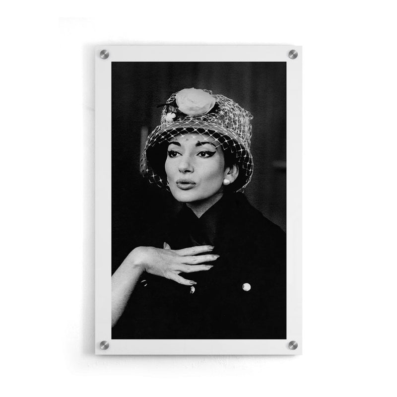 Bella Milano Maria Callas lll plexiglas - Walljar