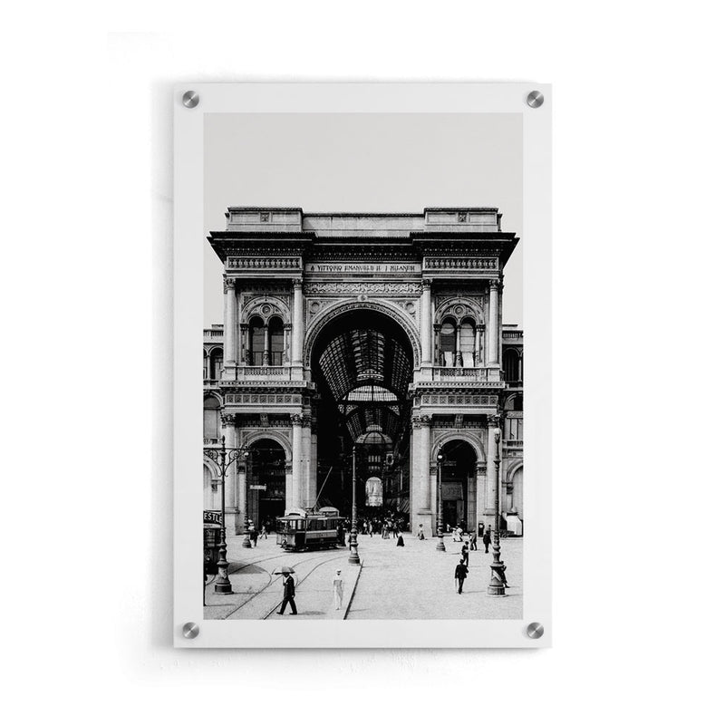 Bella Milano Galleria Vittorio Emanuele V plexiglas - Walljar