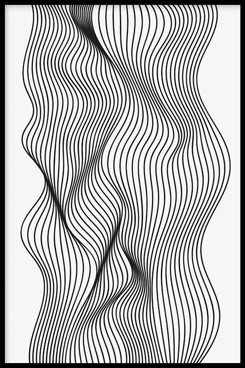 Line art posters online bestellen - Walljar