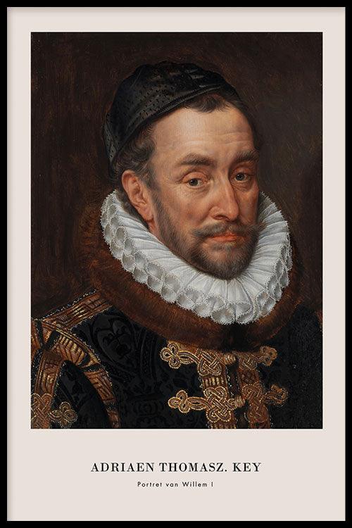 Adriaen Thomasz. Key - Portret van Willem I - Walljar