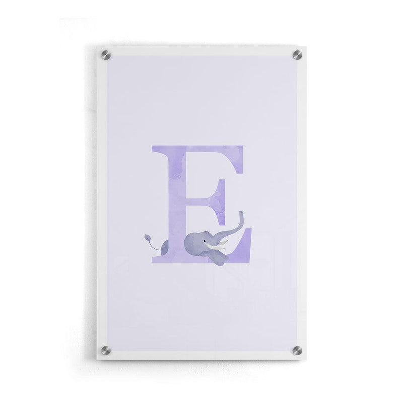 olifant alfabet poster