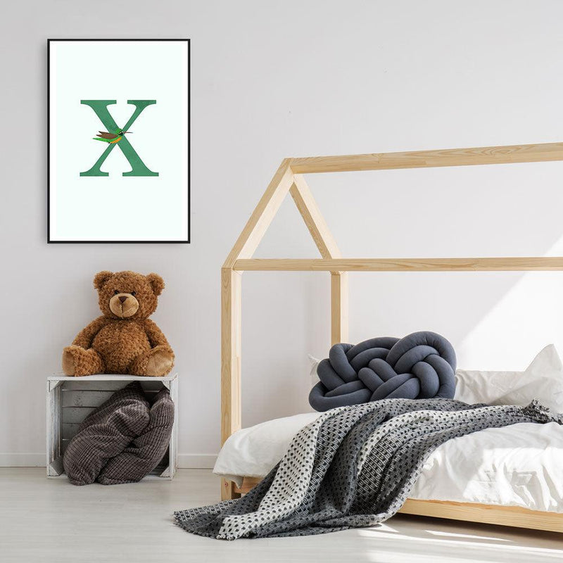 Xantus alfabet poster