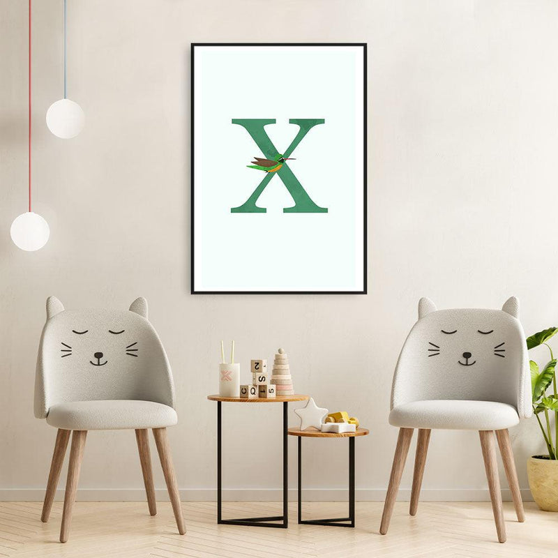 Xantus alfabet poster