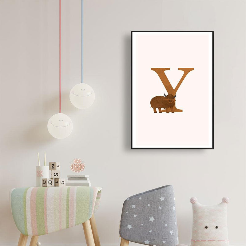 Yak alfabet poster