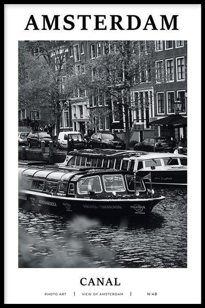Amsterdam Canal - Walljar