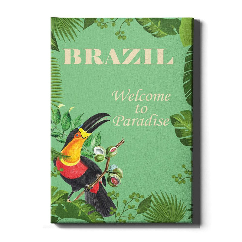 Brazilië Paradijs - Walljar