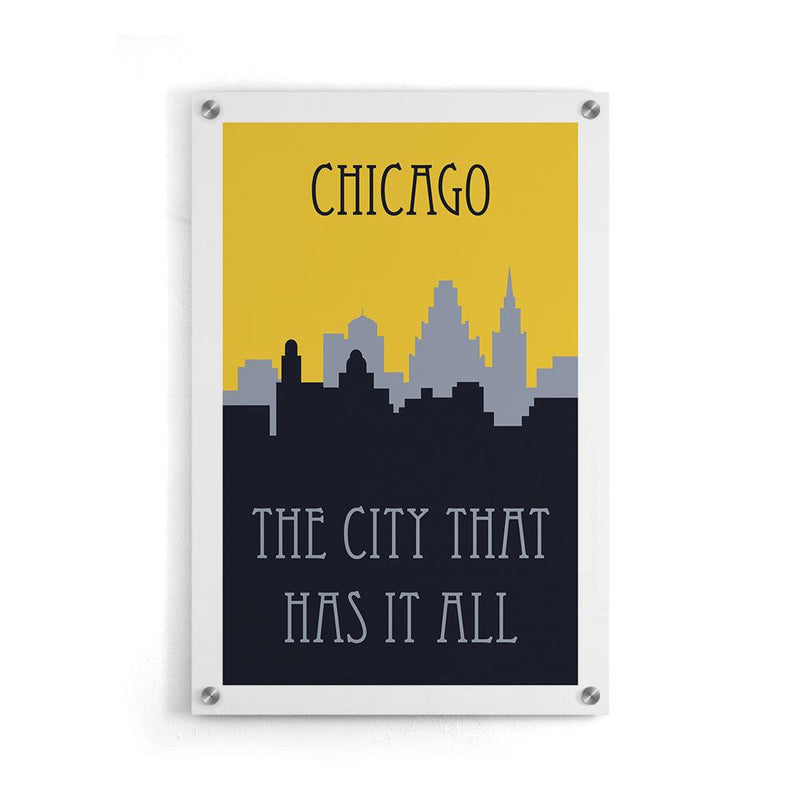 Chicago Skyline - Walljar