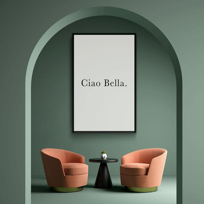 Order the poster with text Cia Bella online