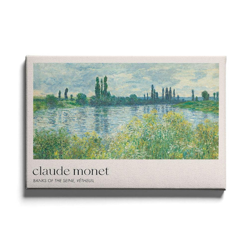 Claude Monet - Banks of the Seine, Vétheuil - Walljar