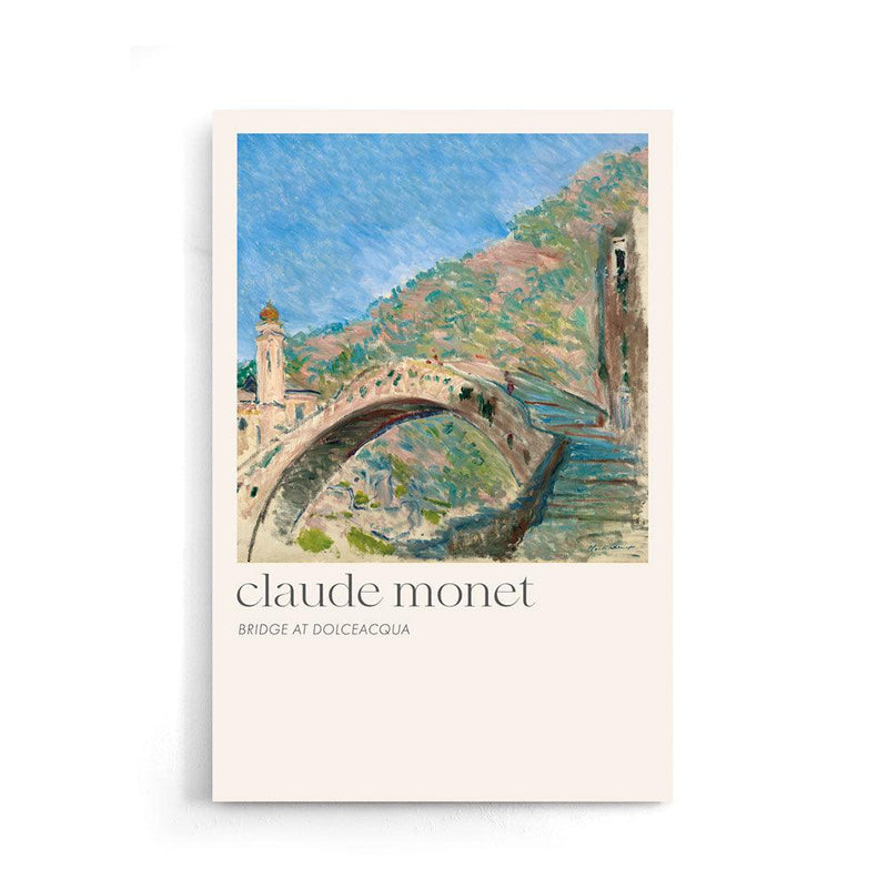 Claude Monet - Bridge at Dolceacqua - Walljar