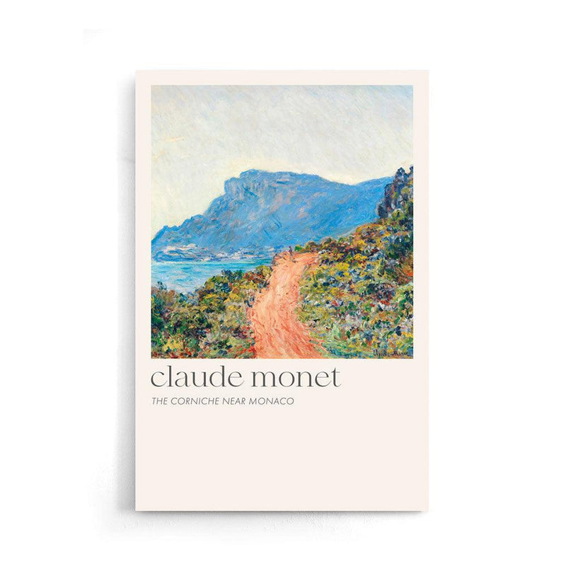 Claude Monet - The Corniche near Monaco - Walljar