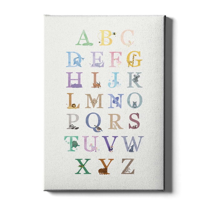 Dieren alfabet poster