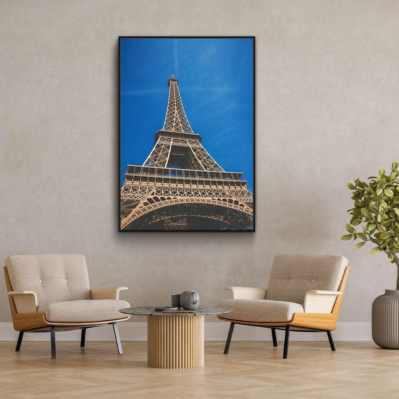 Eiffel Tower Below - Walljar