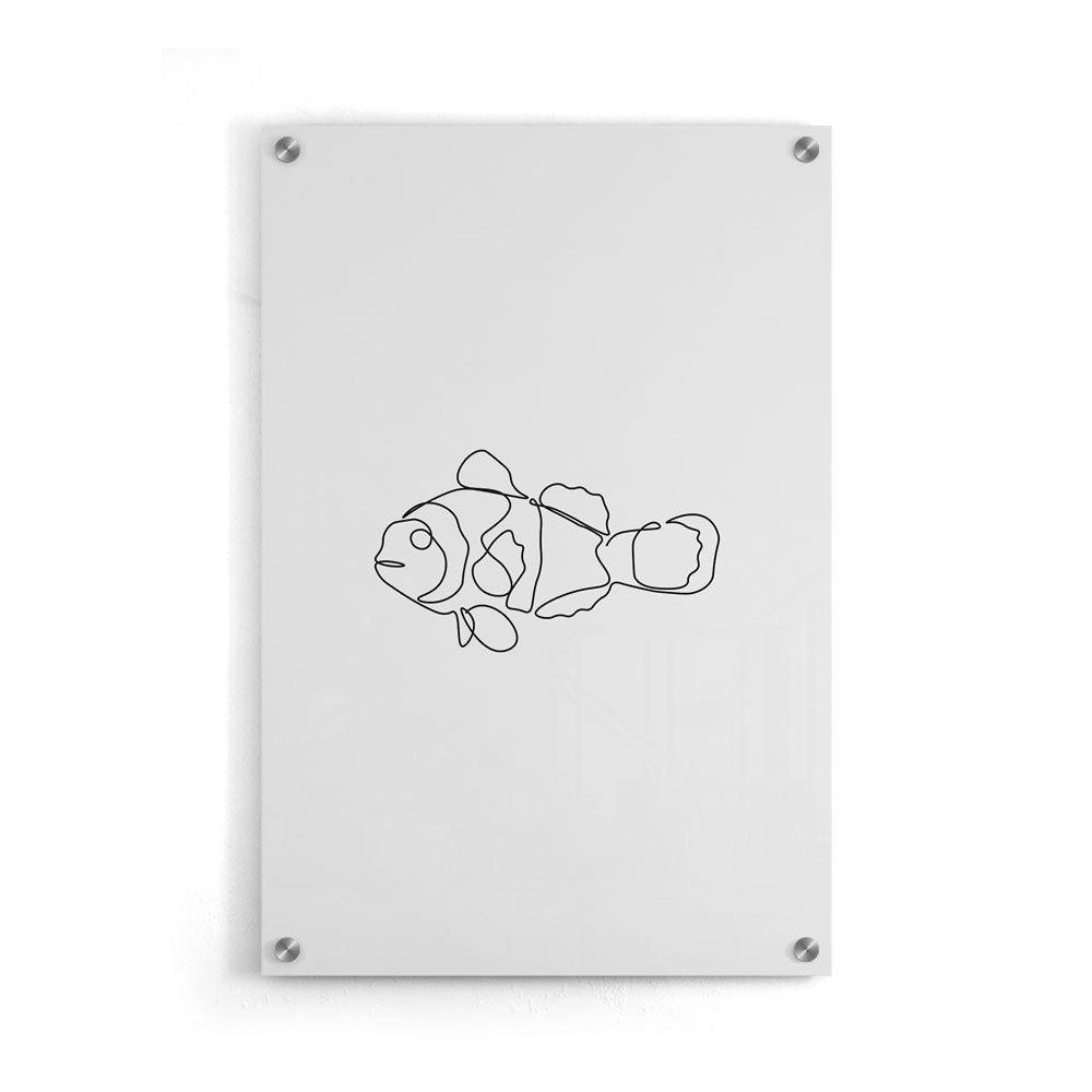 Order the Finding Nemo Line Art poster online | walljar.com