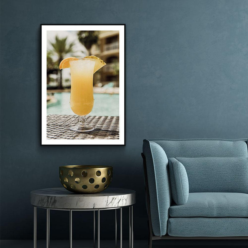 Gele Cocktail - Walljar