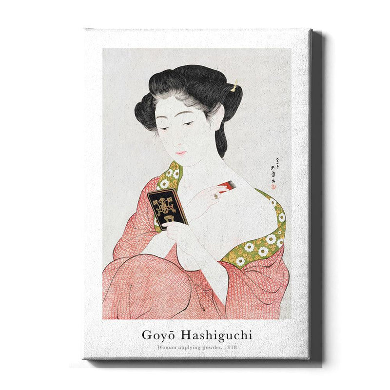 Goyō Hashiguchi - Woman Applying Powder - Walljar