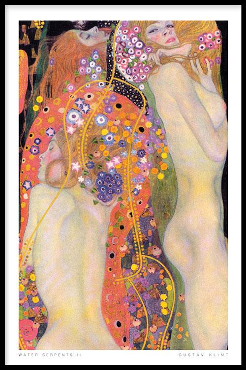 Gustav Klimt - Water Serpents II - Walljar