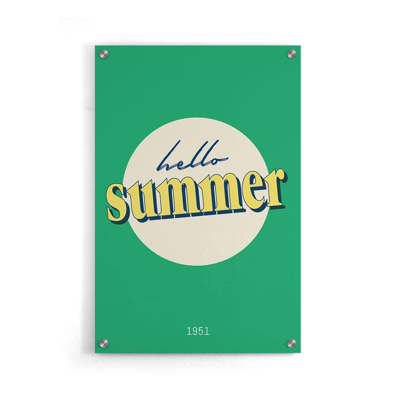 Hello Summer II - Walljar