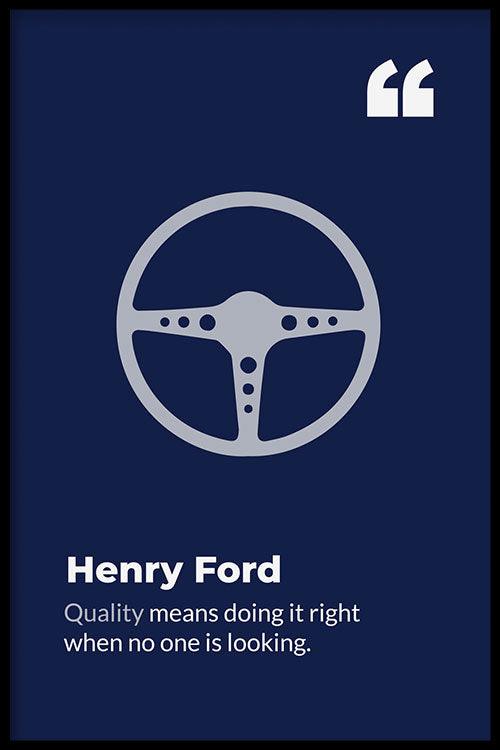 Henry Ford poster