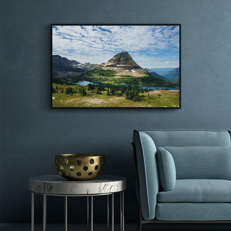 Berg landschap poster