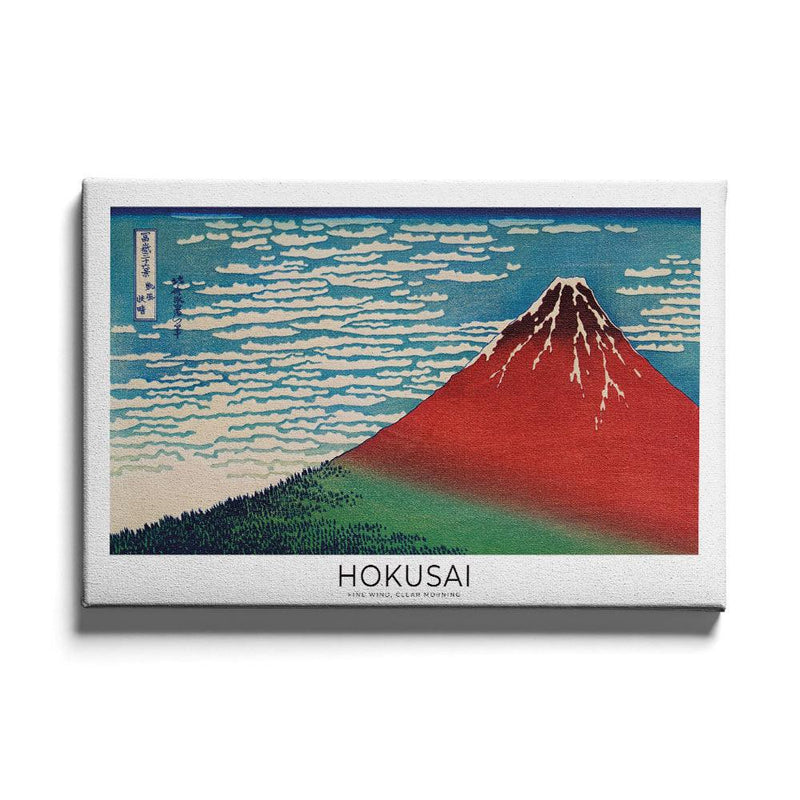 Hokusai - Fine Wind, Clear Morning - Walljar