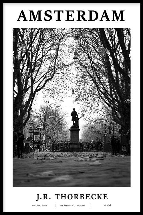 Amsterdam poster J.R. Thorbecke bestellen | Walljar.com