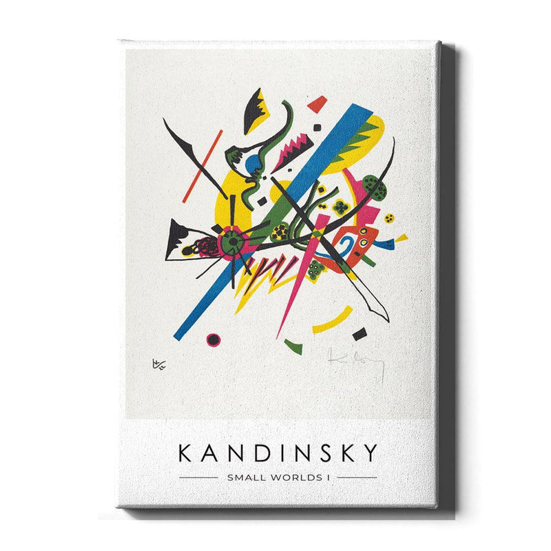 Kandinsky - Small Worlds I - Walljar
