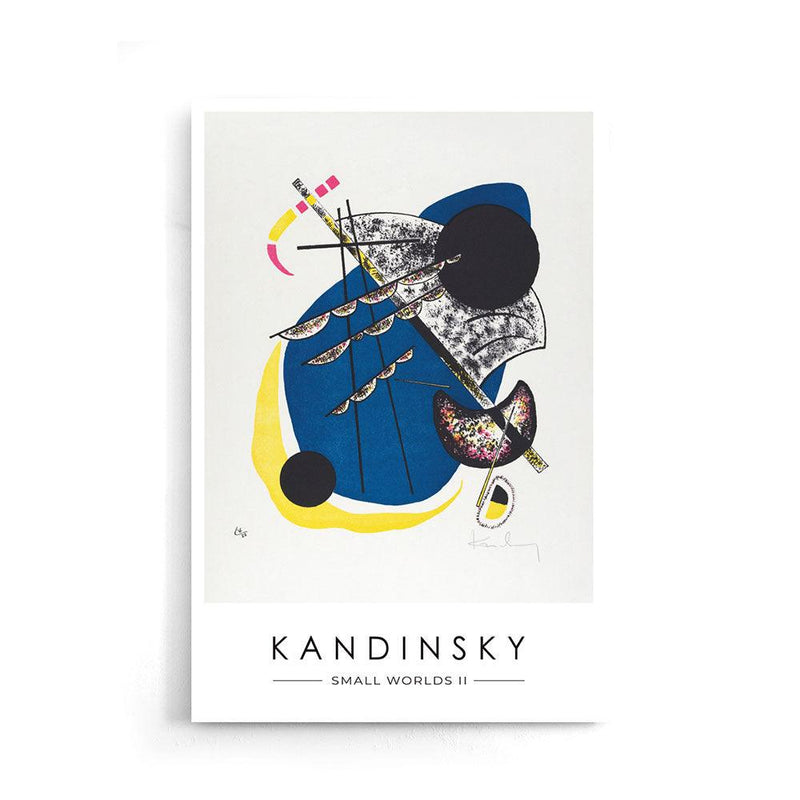 Kandinsky - Small Worlds II - Walljar