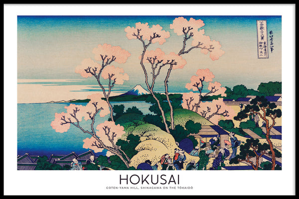 Katsushika Hokusai - Goten-Yama Hill - Walljar