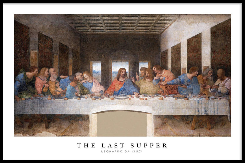 The last supper poster